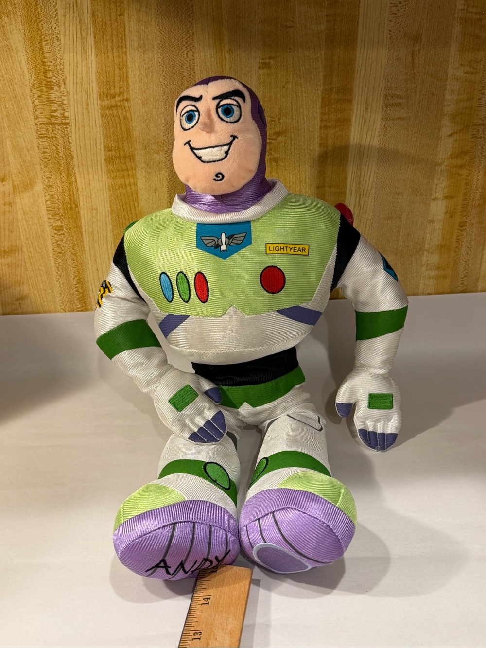 Buzz Lightyear Green & Purple Plush Action Toy -